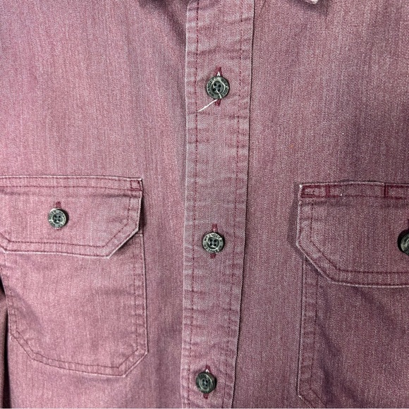 Wrangler Est 1947 Collar Pocket Western Casual Button Down Long Sleeve Sz S - Picture 8 of 15